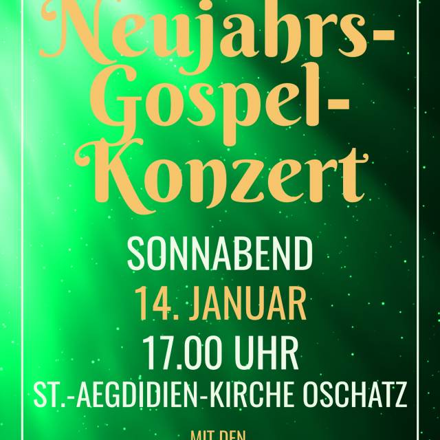 s_gospel neujahrskonzert-2 | Kirche Oschatzer Land - Neuigkeiten - Neujahrskonzert der Aegidien Gospel Singers